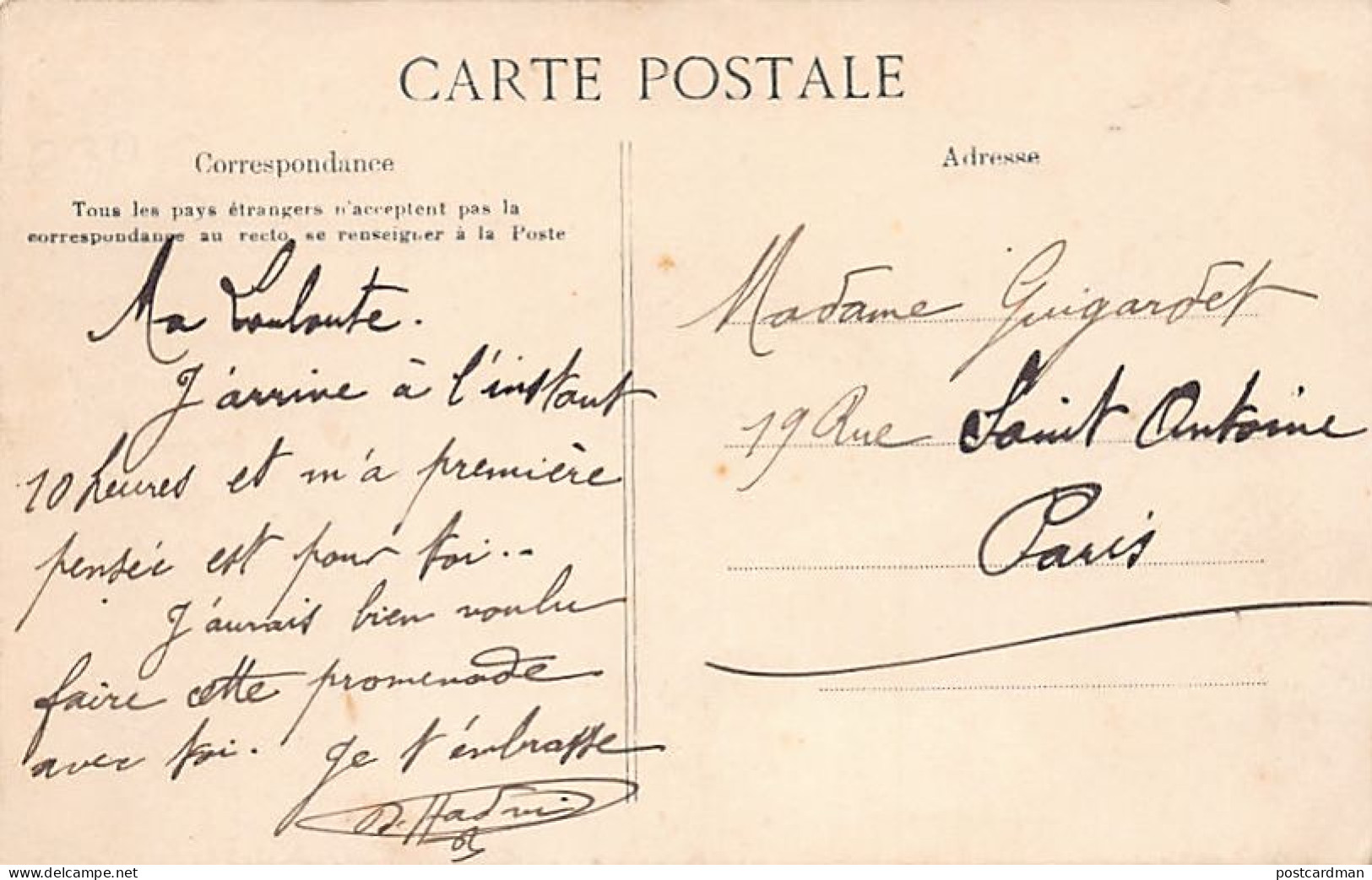 CASTIGLIONE Bou Ismail - Rue Nationale - Automobile - Ed. Collection Idéale P.S. 3 - Other & Unclassified