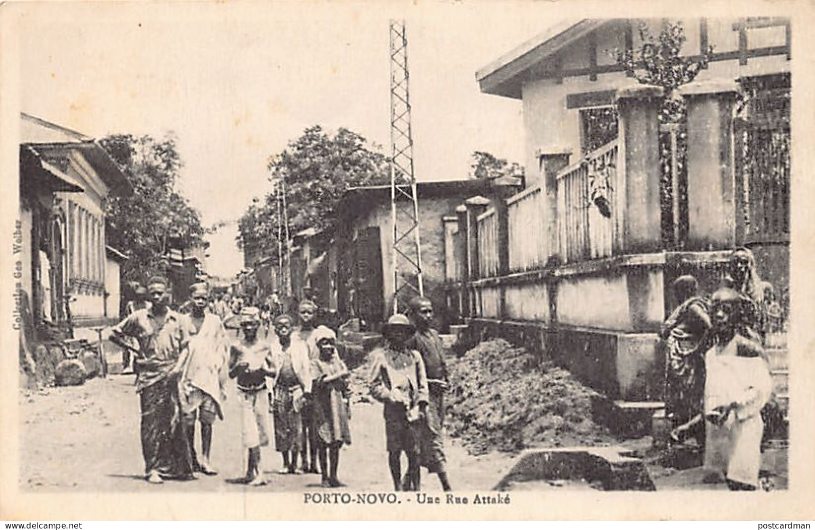 Bénin - PORTO NOVO - Une Rue Attaké - Ed. Geo Wolber  - Benin