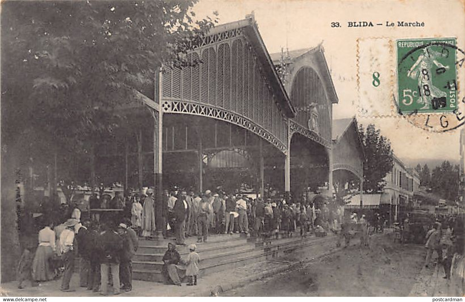 BLIDA - Le Marché - Blida