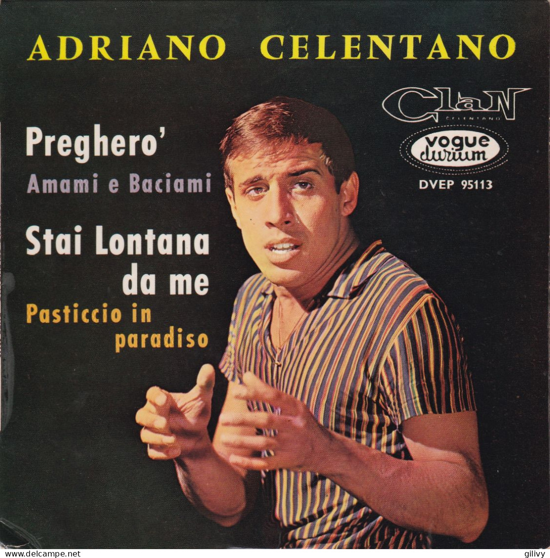 ADRIANO CELENTANO : " Preghero' " - EP - Disco & Pop