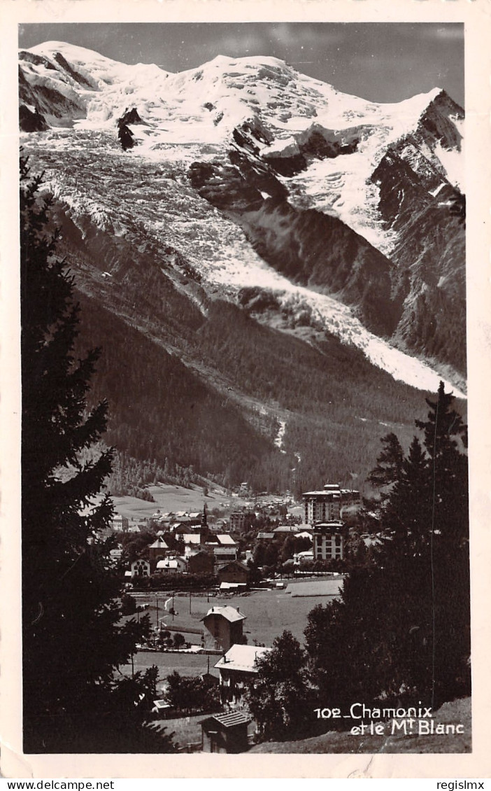 74-CHAMONIX MONT BLANC-N°T2516-G/0367 - Chamonix-Mont-Blanc