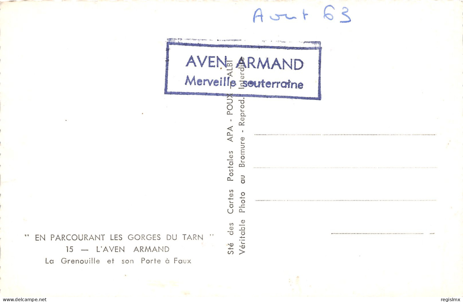 48-L AVEN ARMAND-N°T2516-G/0151 - Other & Unclassified