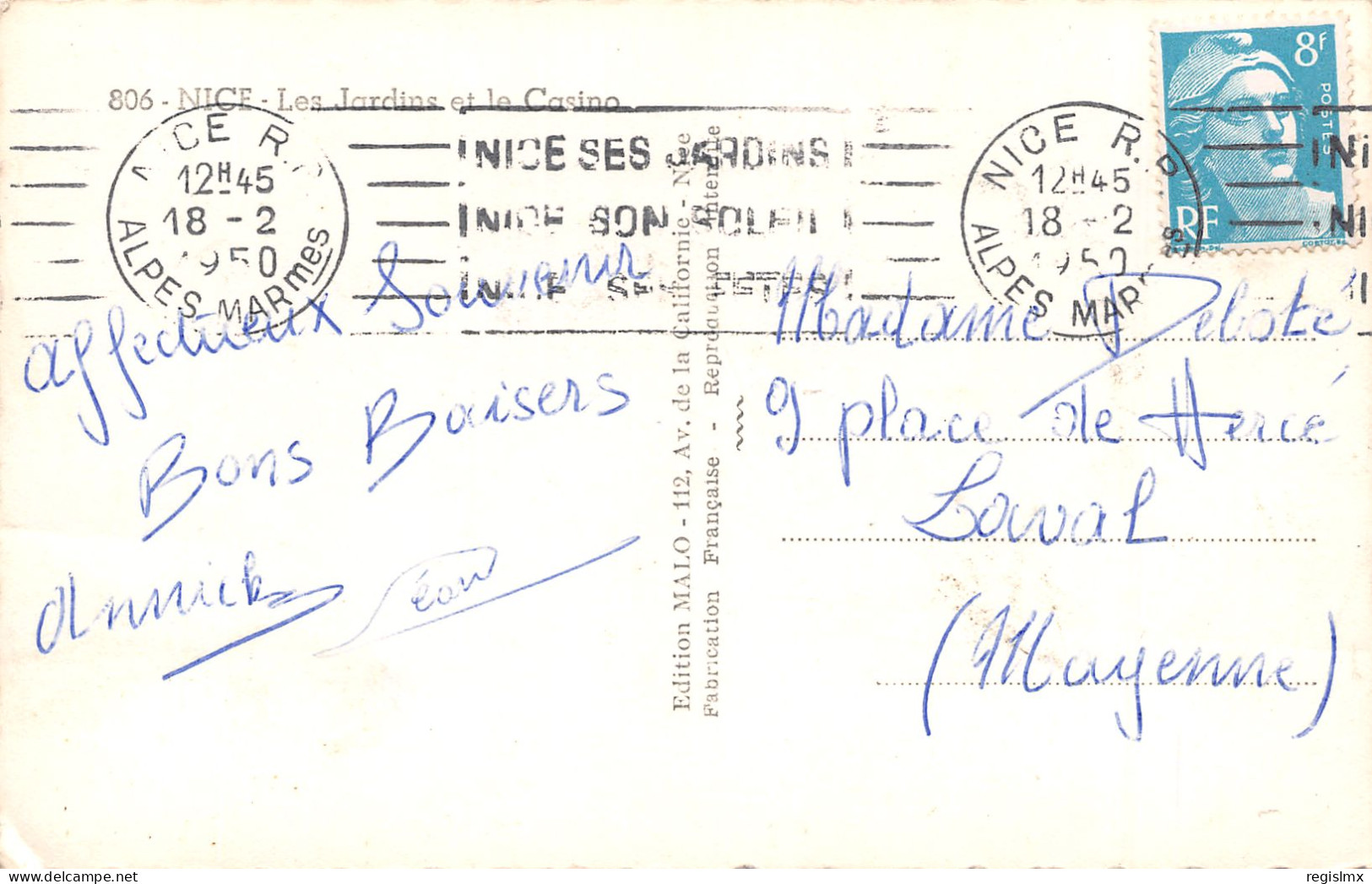 06-NICE-N°T2517-B/0241 - Other & Unclassified