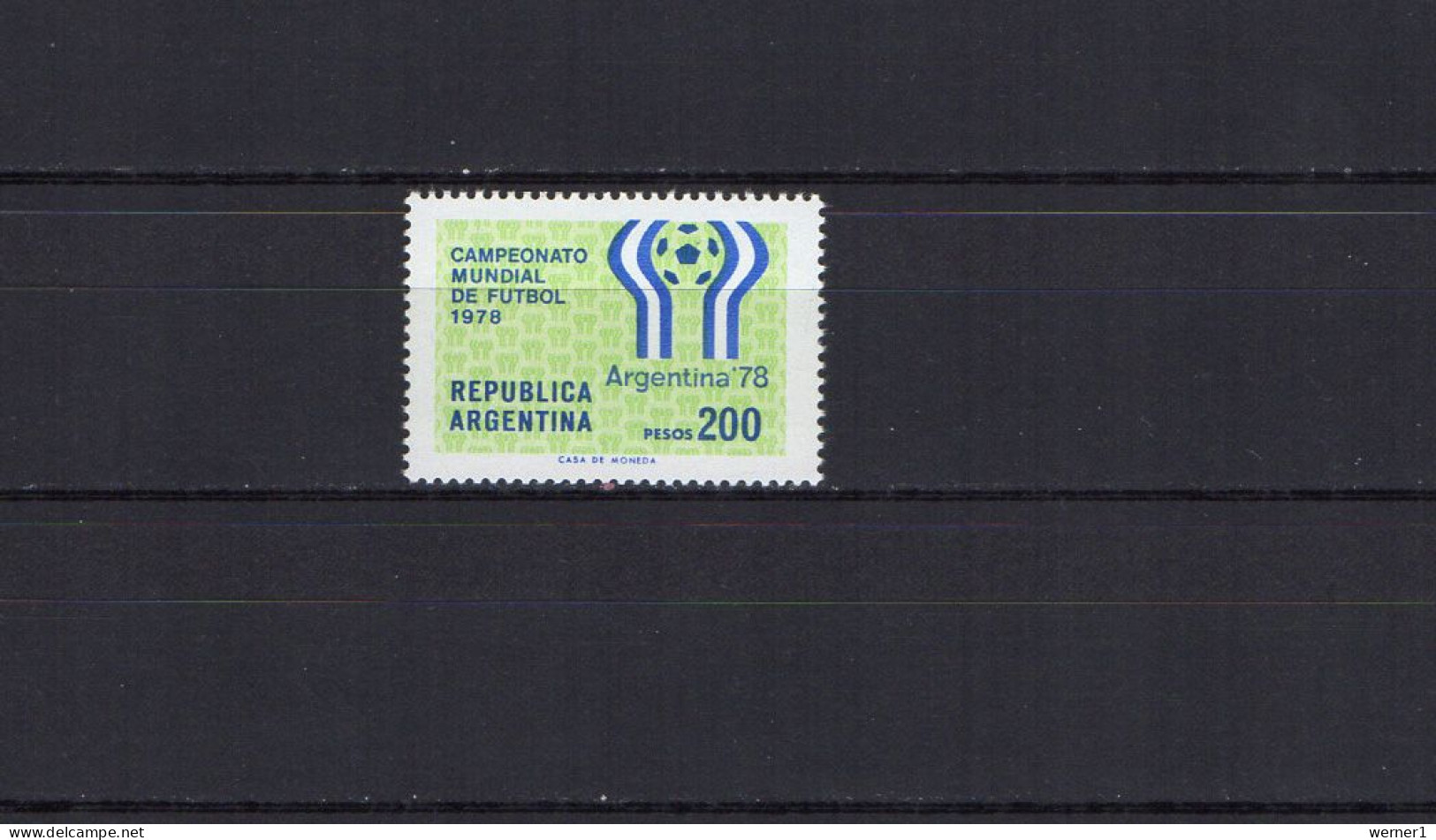 Argentina 1978 Football Soccer World Cup Stamp MNH - 1978 – Argentina