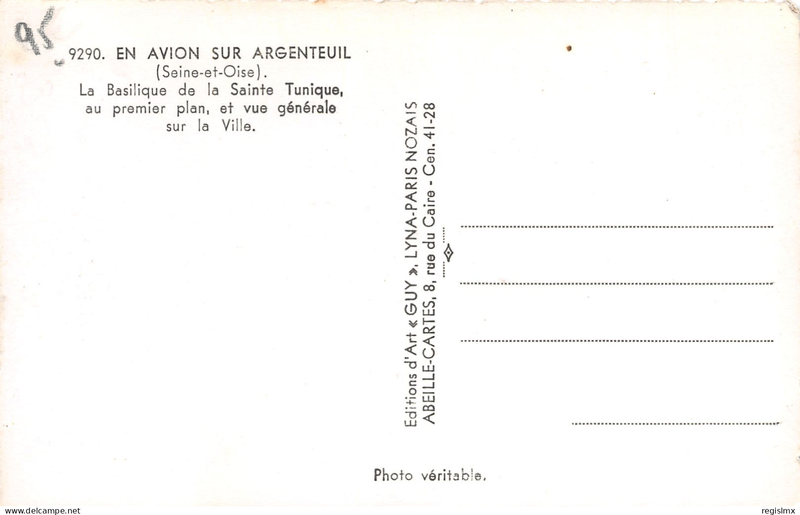 95-ARGENTEUIL-N°T2517-C/0077 - Argenteuil