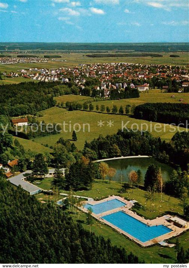 73167279 Bad Woerishofen Schwimmbad Am Sonnenbuechlsee Gartensiedlung Fliegerauf - Bad Wörishofen