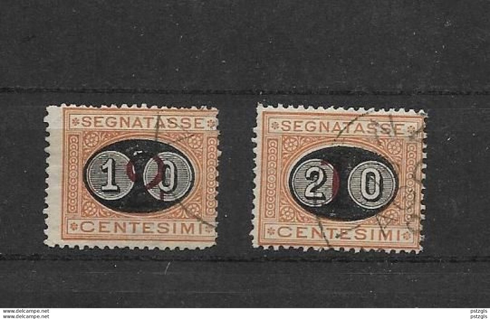 Italia 1890-91 / 22-23° - Portomarken