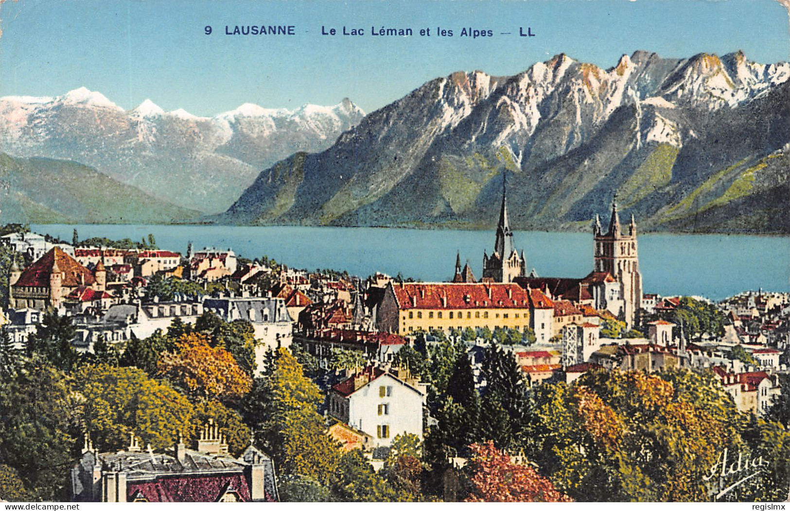 ET-SUISSE LAUSANNE-N°T2517-H/0021 - Lausanne