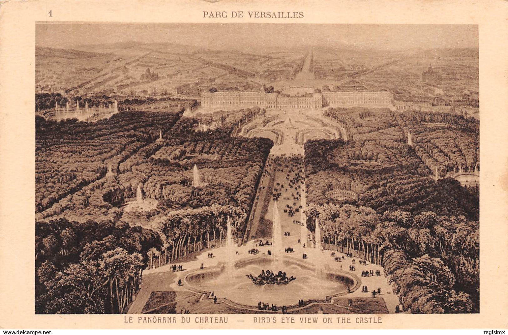 78-VERSAILLES LE PALAIS ET LE PARC-N°T2517-G/0395 - Versailles (Château)