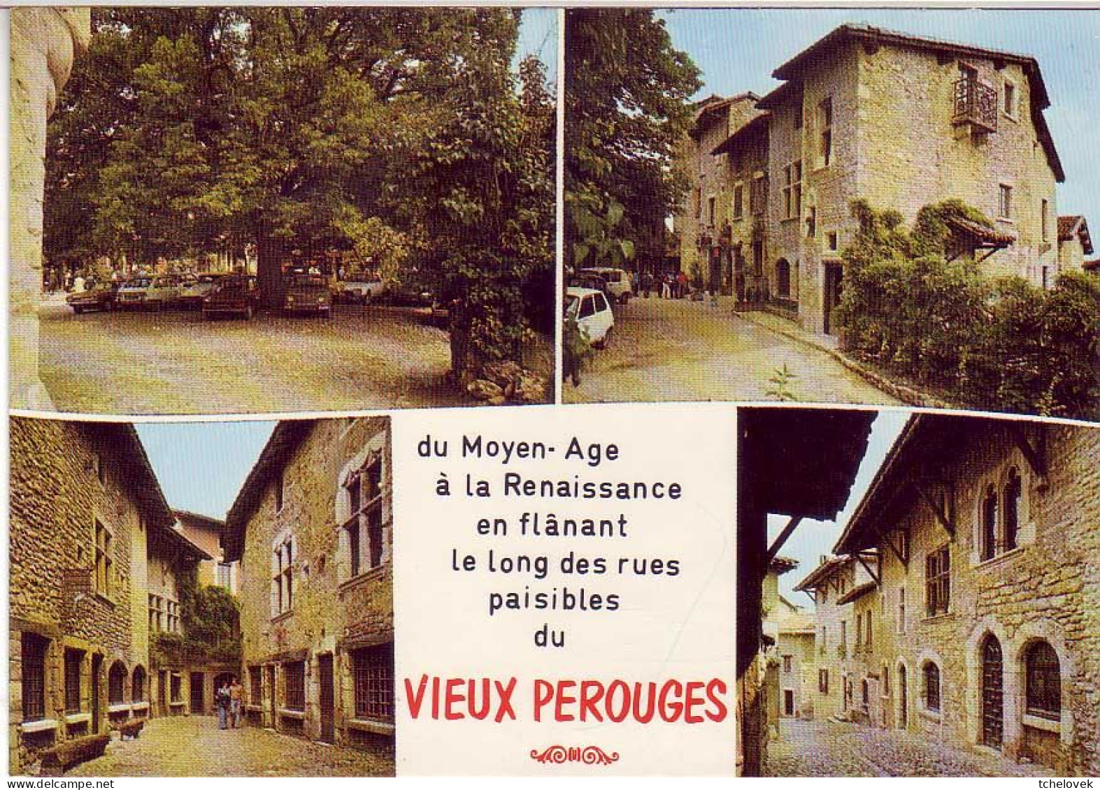 (01). Perouges. 6 Vues Cité Médiévale & N 50699 & N 5065.1 (1) & RA 11591 Porte D'en Haut & 0542 - Pérouges