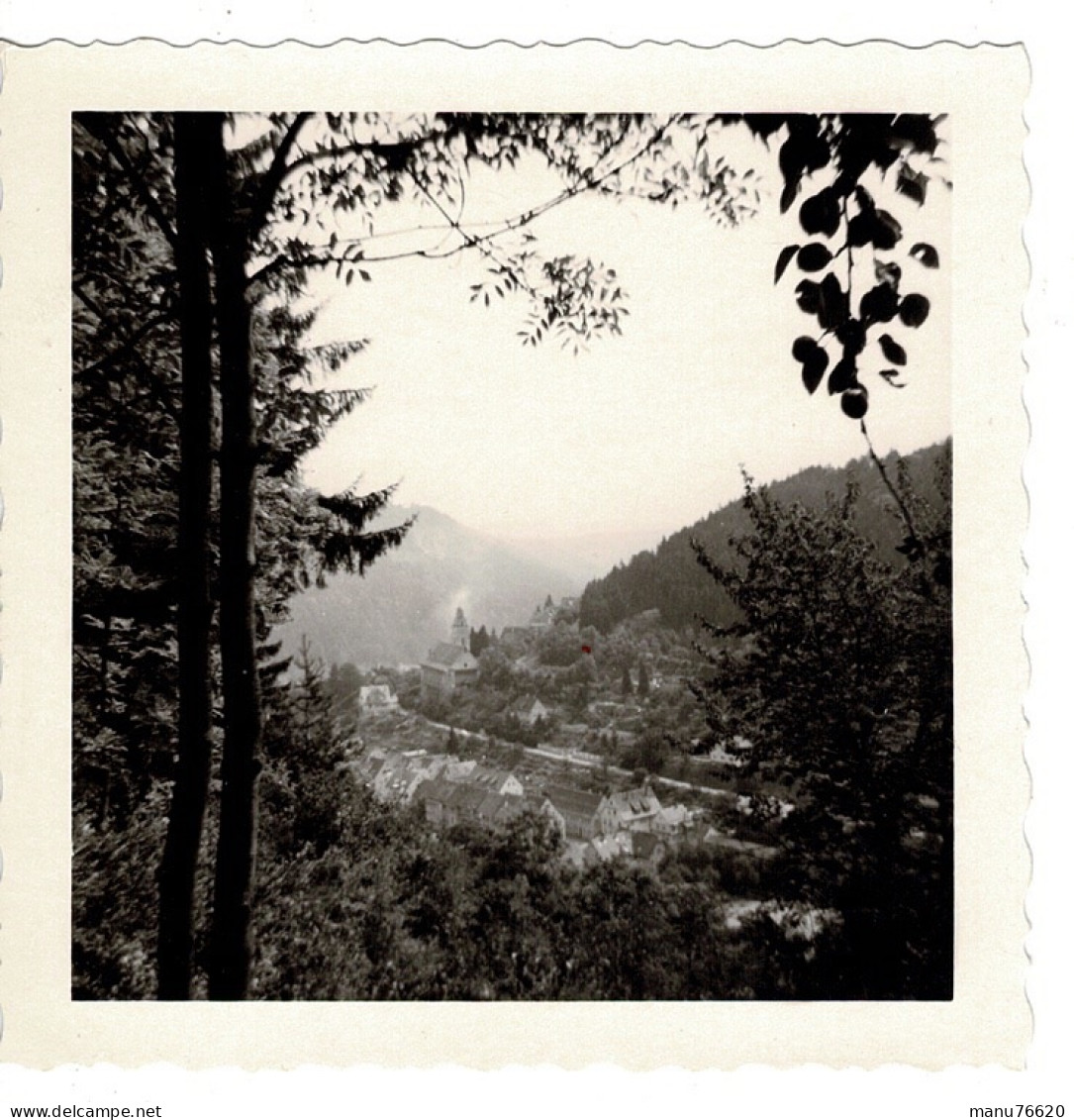 Ref 1 - Photo :vue De Schramberg - Allemagne . - Europa