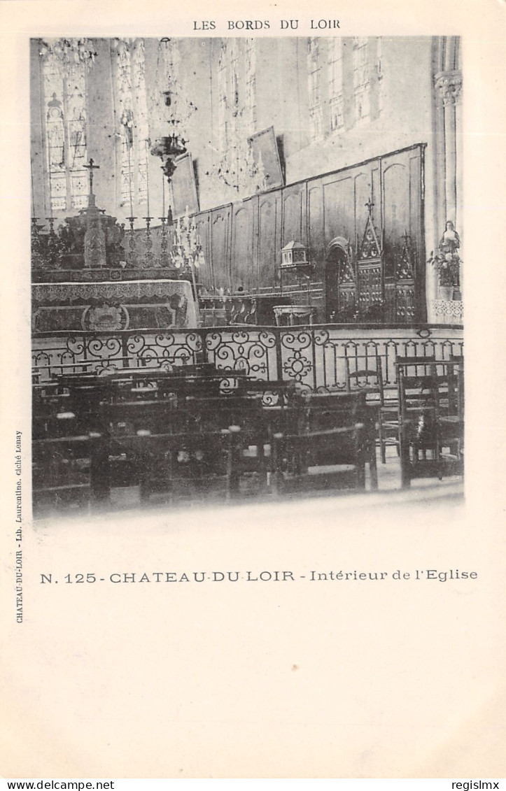 72-CHATEAU DU LOIR-N°T2517-H/0313 - Chateau Du Loir