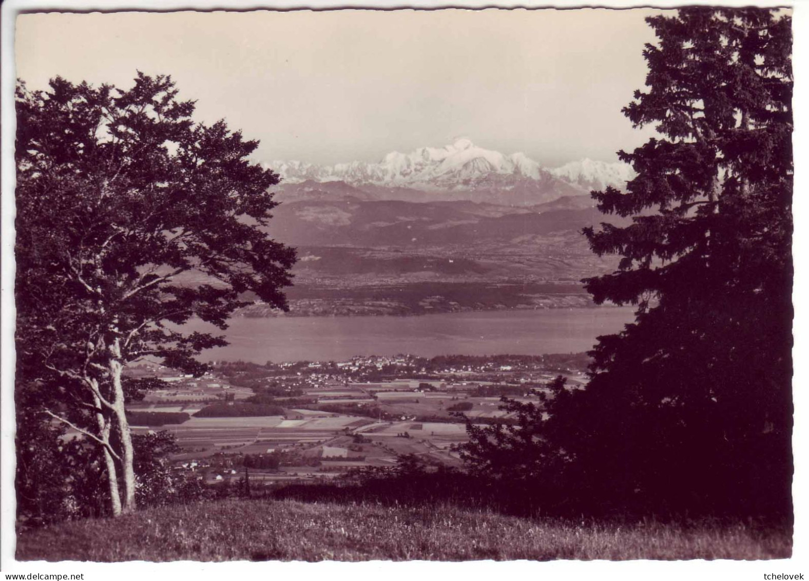 (01). Lac Leman. 3222 Vue Du Col De La Faucille & 2068 - Non Classificati