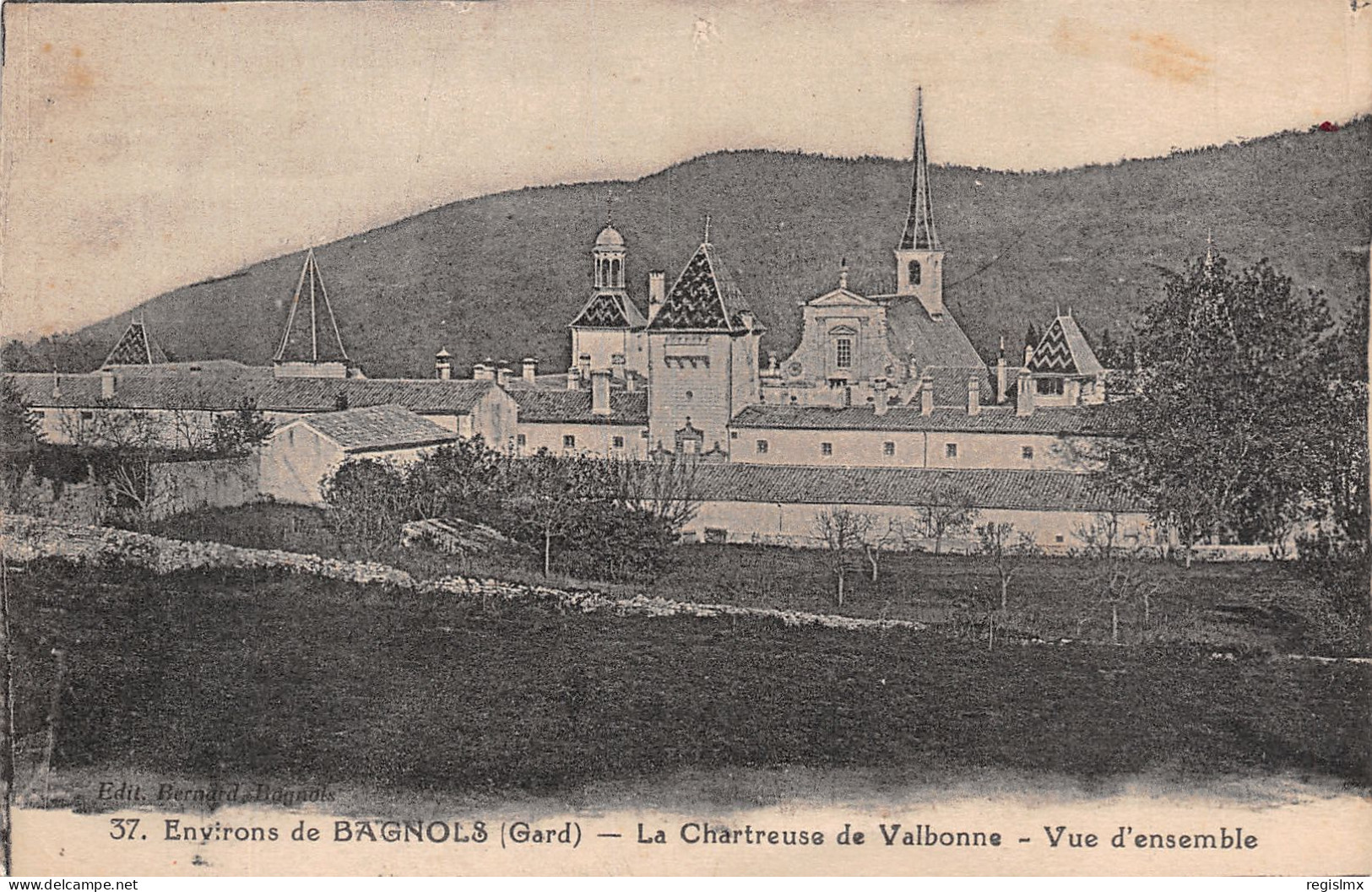 30-SAINT PAULET DE CAISSON LA CHARTREUSE DE VALBONNE-N°T2518-C/0353 - Other & Unclassified