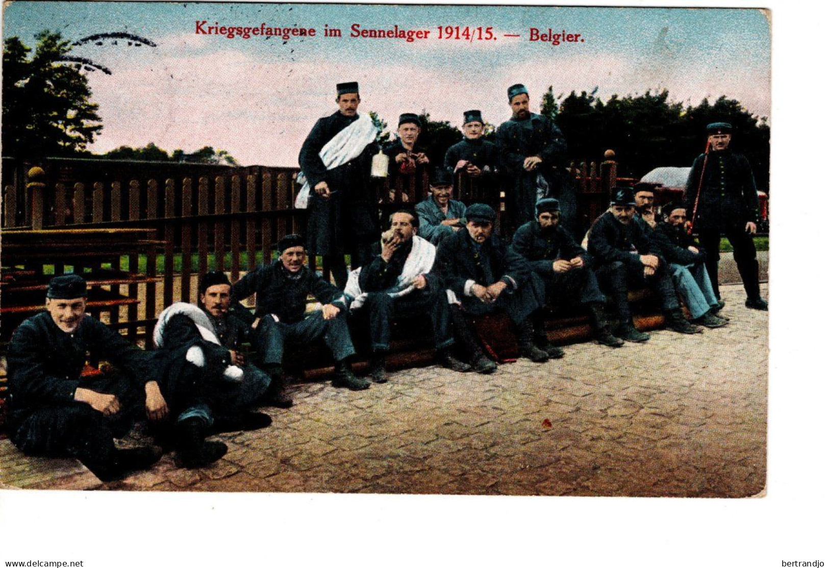 Sennelager (Paderborn) Kriegsgefangene Belgier - Altri & Non Classificati