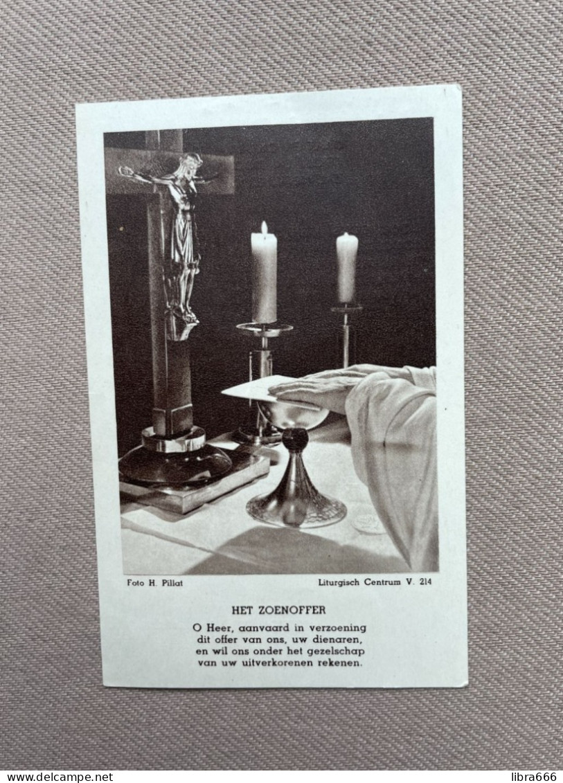 PRIESTERWIJDING - Jozef VAN LINT - 1958 - SCHEUT - BORNEM - Missionaris Van Scheut - Devotion Images