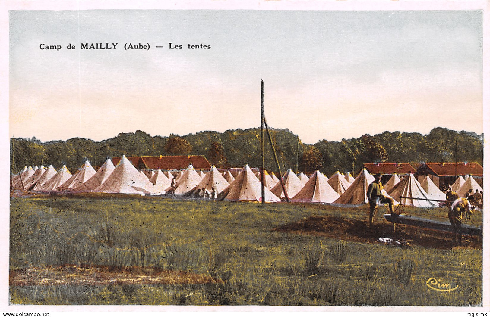10-MAILLY LE CAMP-N°T2519-B/0027 - Mailly-le-Camp