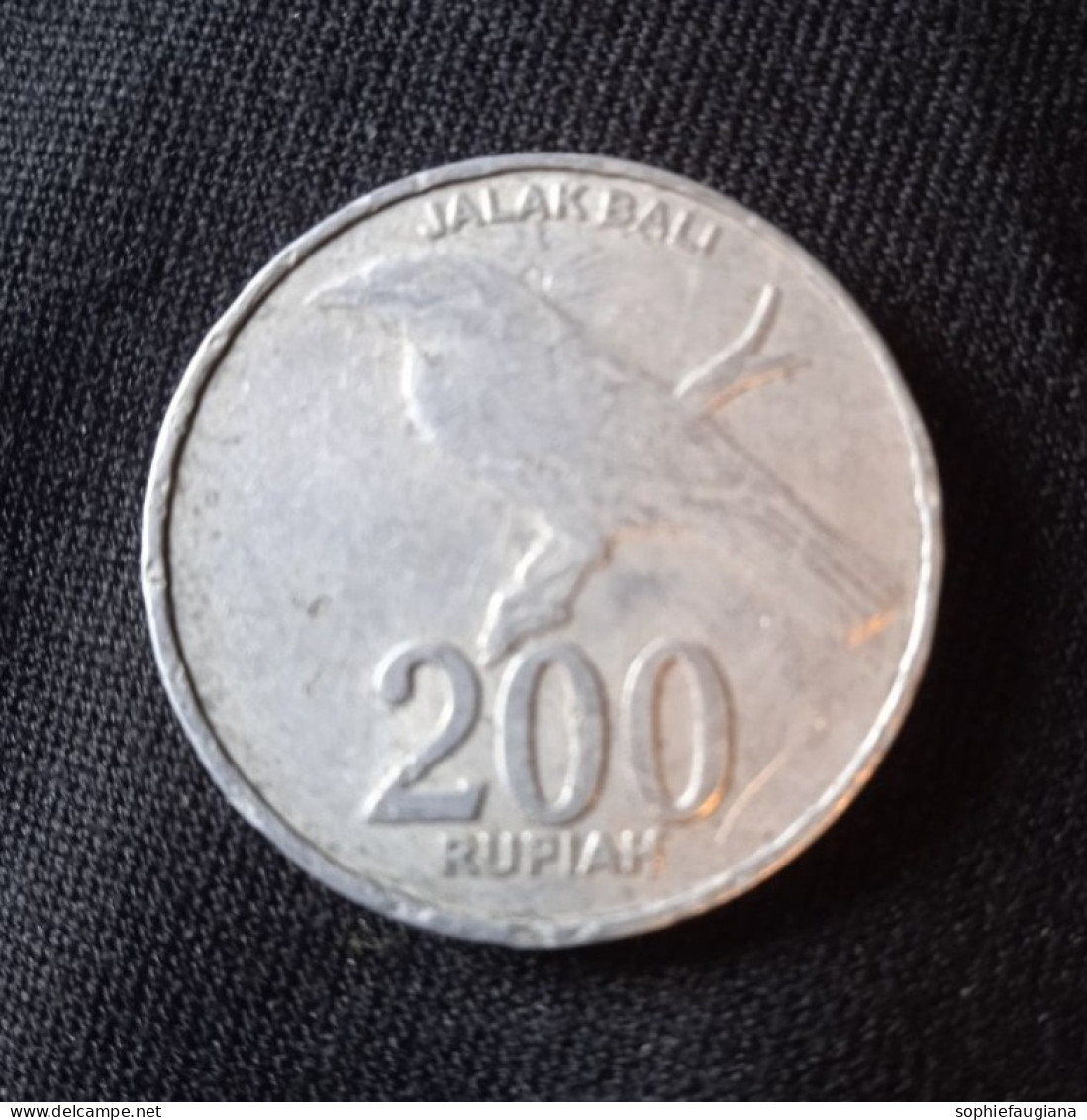 Monnaies 200 Rupiah, Alu, 2003 Indonésie - India