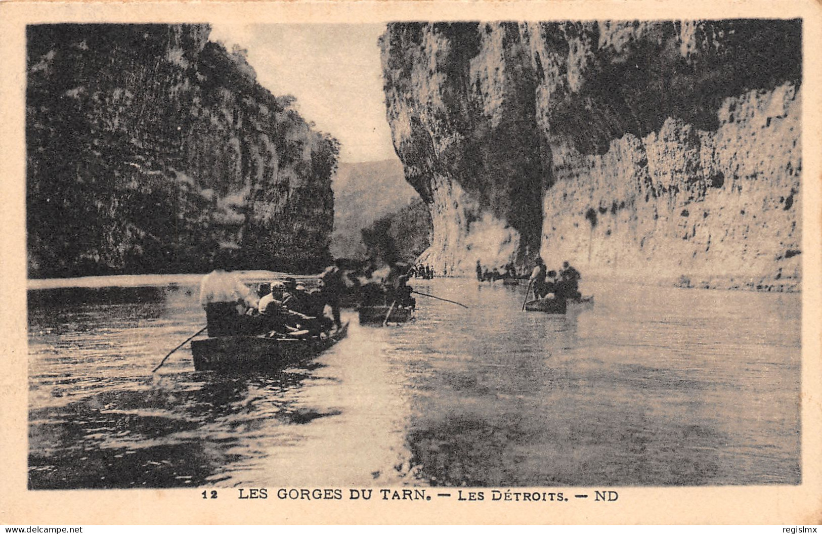 48-GORGES DU TARN LES DETROITS-N°T2519-C/0343 - Gorges Du Tarn