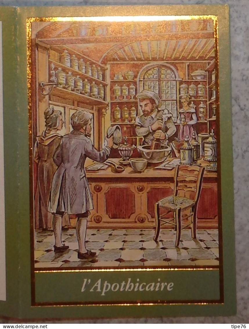Petit Calendrier De Poche 1990 Illustration Métier L'apothicaire  Pharmacie Angouleme Charente - Formato Piccolo : 1981-90