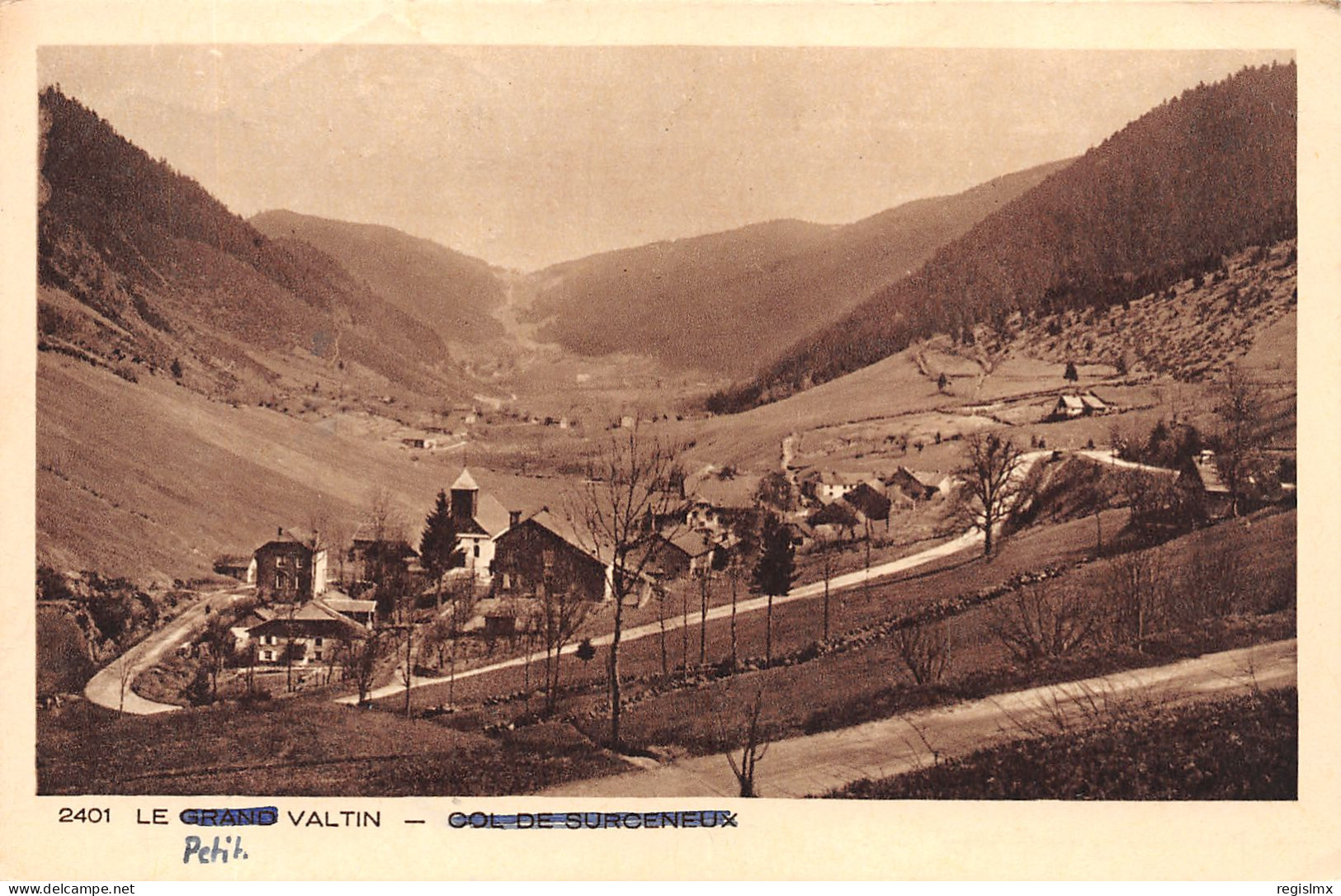 88-LE PETIT VALTIN-N°T2521-G/0357 - Other & Unclassified