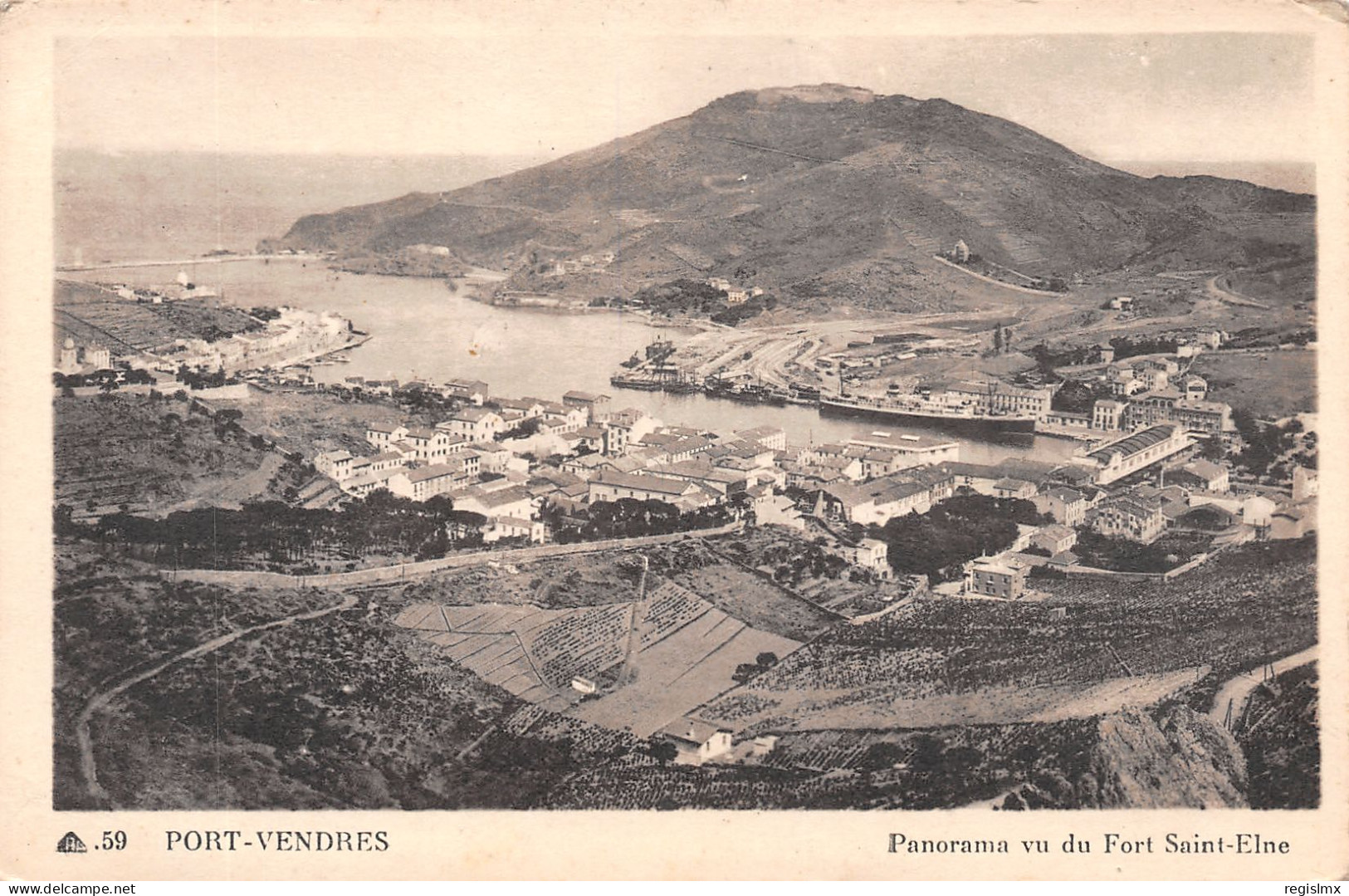 66-PORT VENDRES-N°T2521-F/0375 - Port Vendres