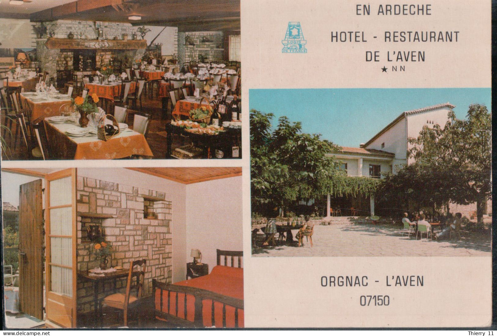 Cpsm 07 Orgnac L'Aven Hôtel Restaurant De L'Aven - Altri & Non Classificati