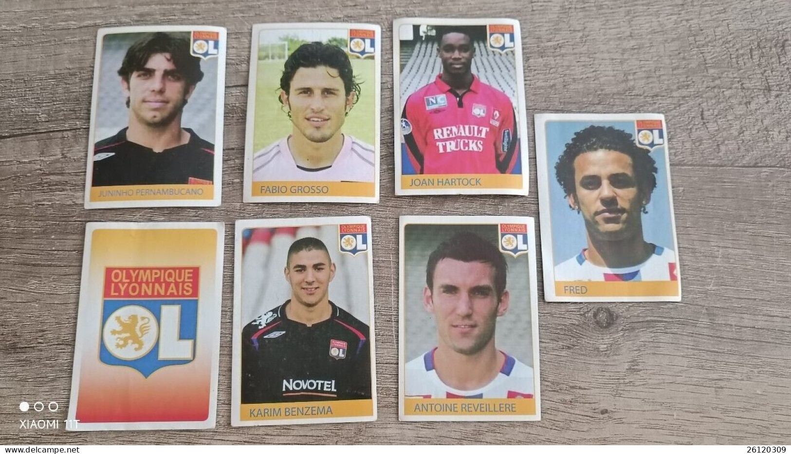 RAFO CARDS STICKERS FC OLYMPIC LION Paypal Only - Sonstige & Ohne Zuordnung