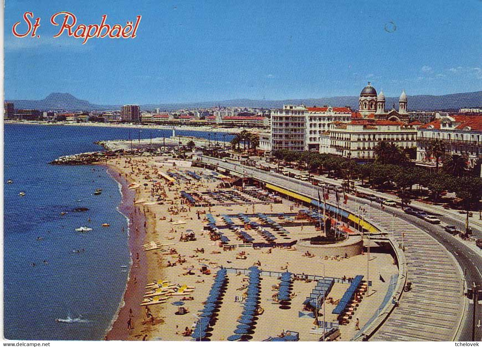 (83). Var. Saint Raphael. Promenade Rene Coty Plage Du Veillat 1986 & 1194 Bvd Felix Martin & Santa Lucia - Saint-Raphaël