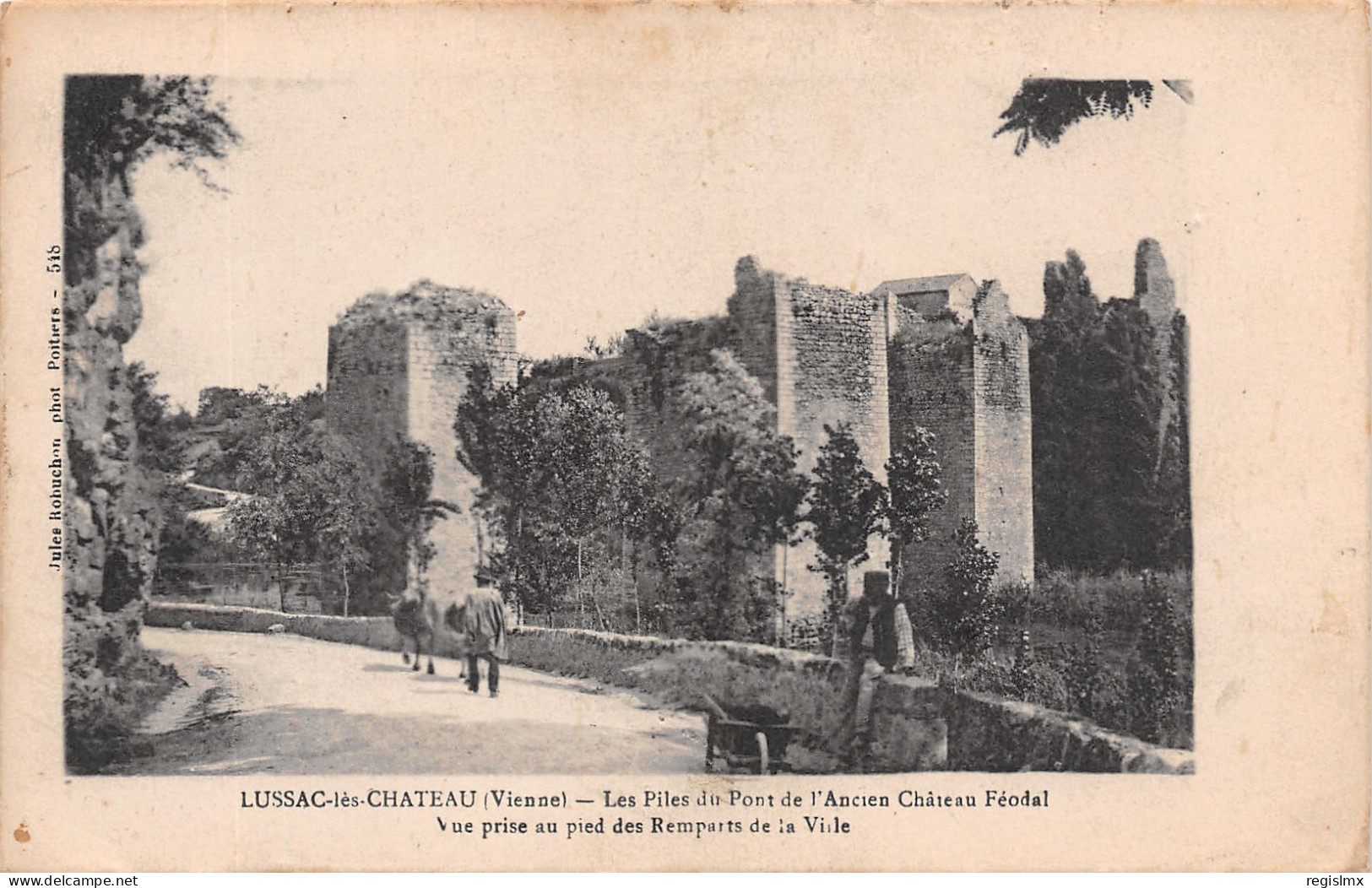 86-LUSSAC LES CHATEAU-N°T2522-B/0021 - Other & Unclassified