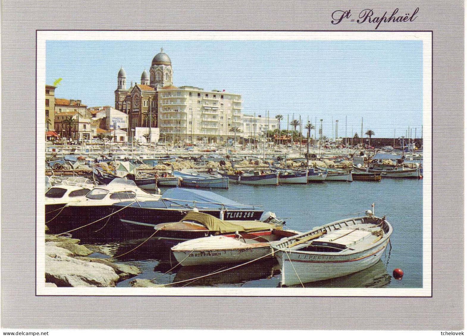 (83) Saint Raphael. Ed MAR N° 2710. French Riviera & Ed Aris 20406 Port De Pecheurs 2011 & Plage 1953 - Saint-Raphaël