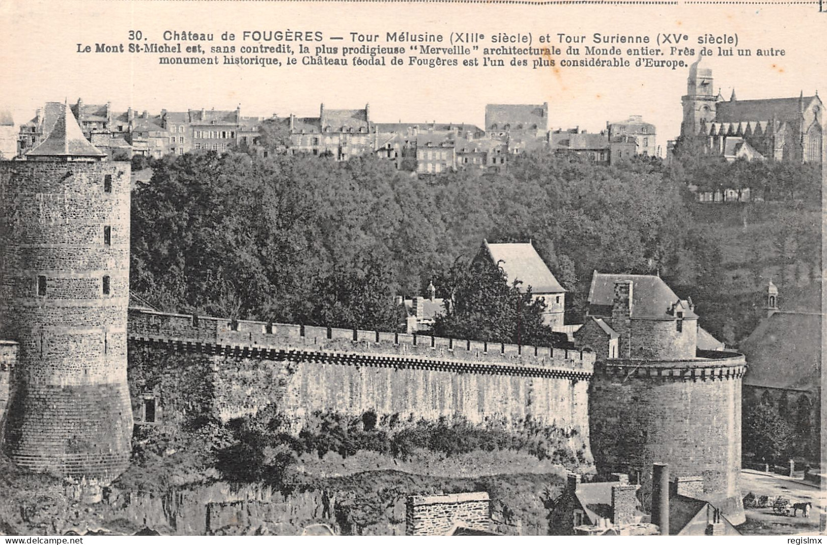 35-FOUGERES-N°T2522-F/0011 - Fougeres