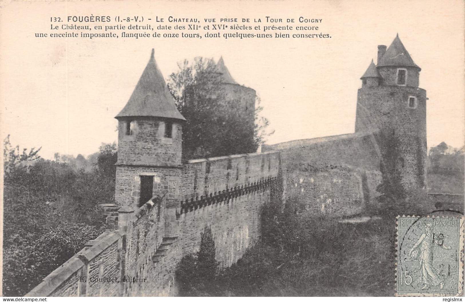 35-FOUGERES-N°T2522-E/0371 - Fougeres