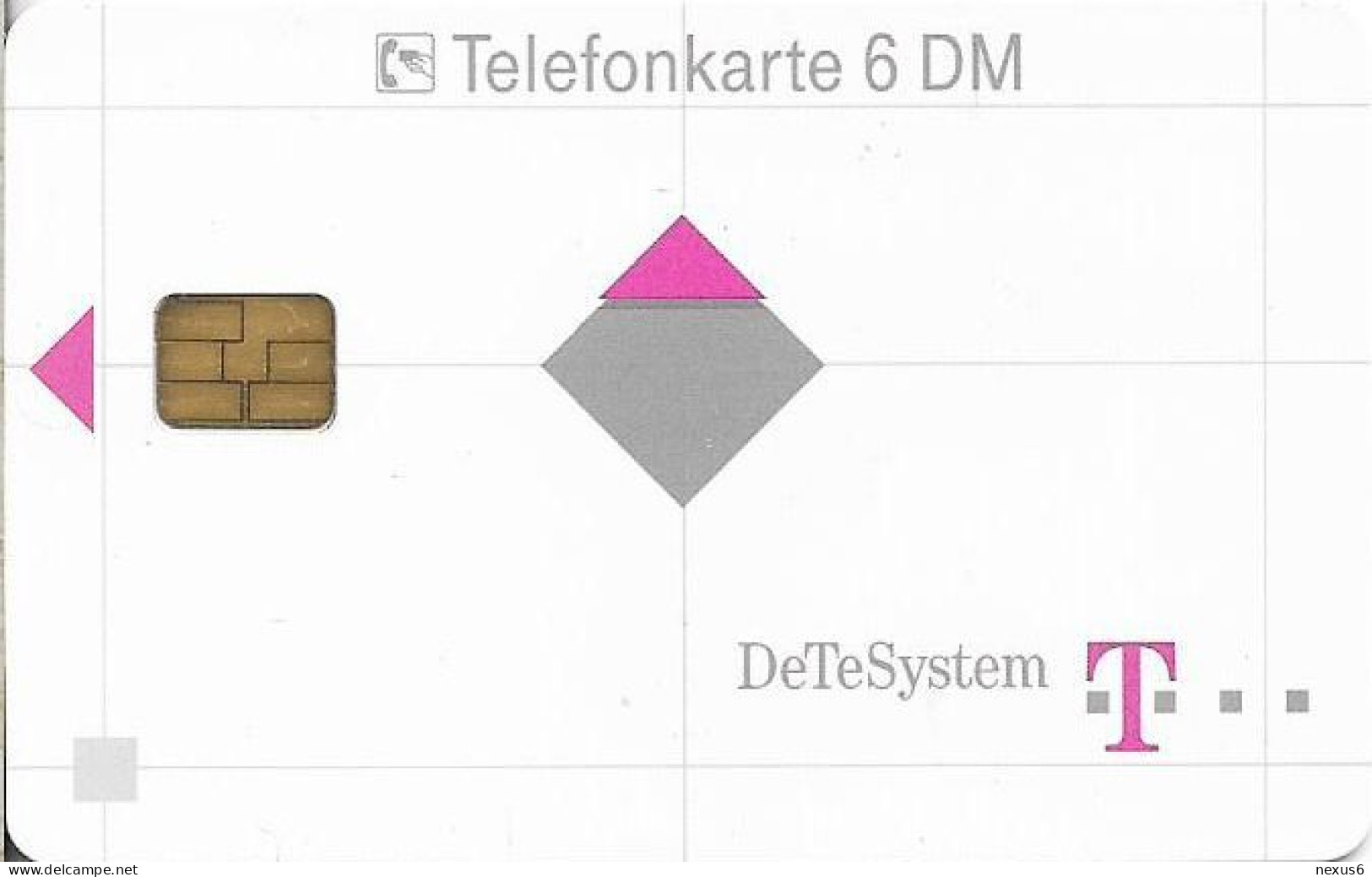 Germany - DeTeSystem International - New York - O 1071 - 09.1996, 6DM, 10.000ex, Used - O-Series : Customers Sets