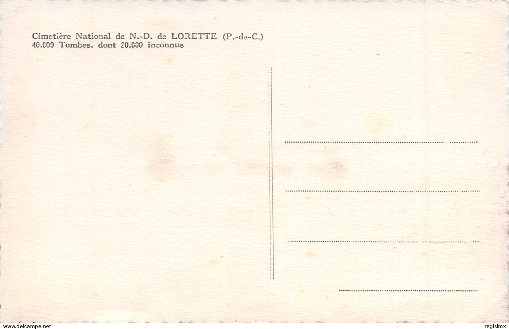 62-NOTRE DAME DE LORETTE-N°T2524-A/0051 - Sonstige & Ohne Zuordnung