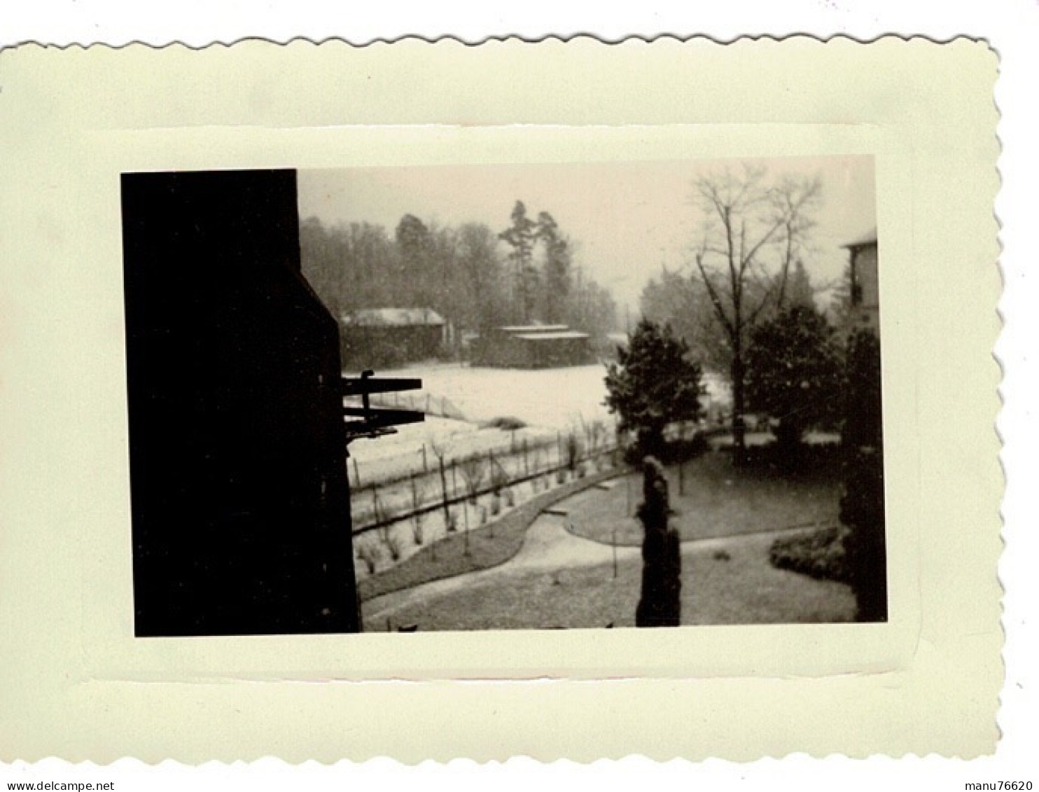 Ref 1 - Photo : Jardin De La M.G.E.N. Sous La Neige  - Trois Epis , Niedermorschwihr - France  . - Europe