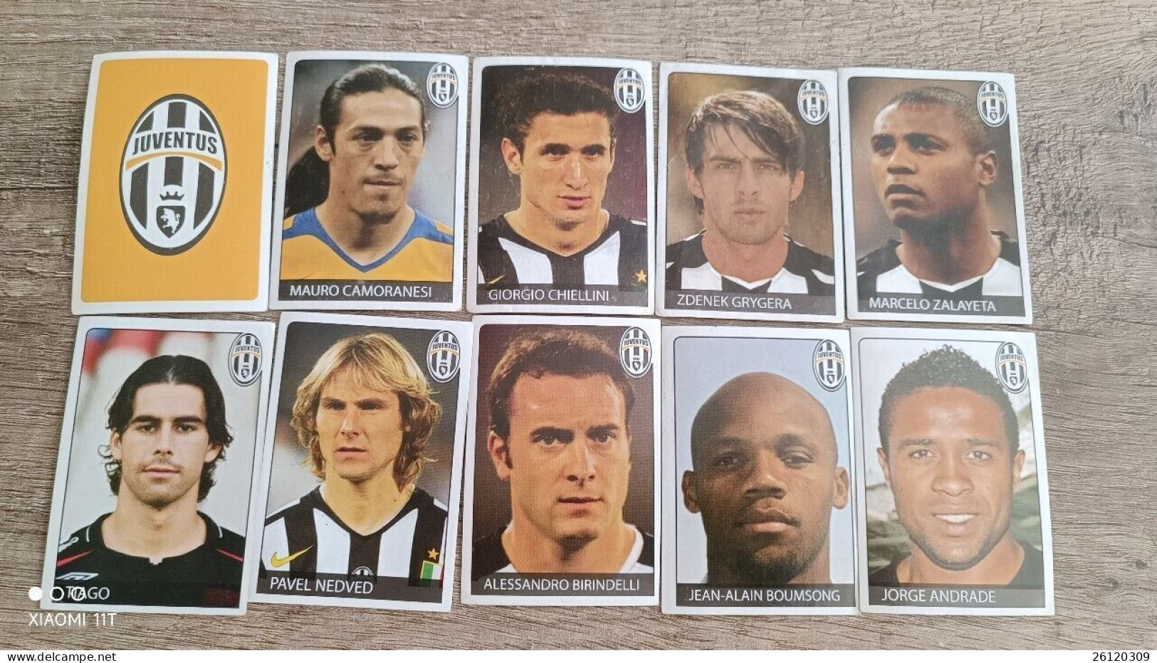RAFO CARDS STICKERS FC JUVENTUS  Paypal Only - Andere & Zonder Classificatie