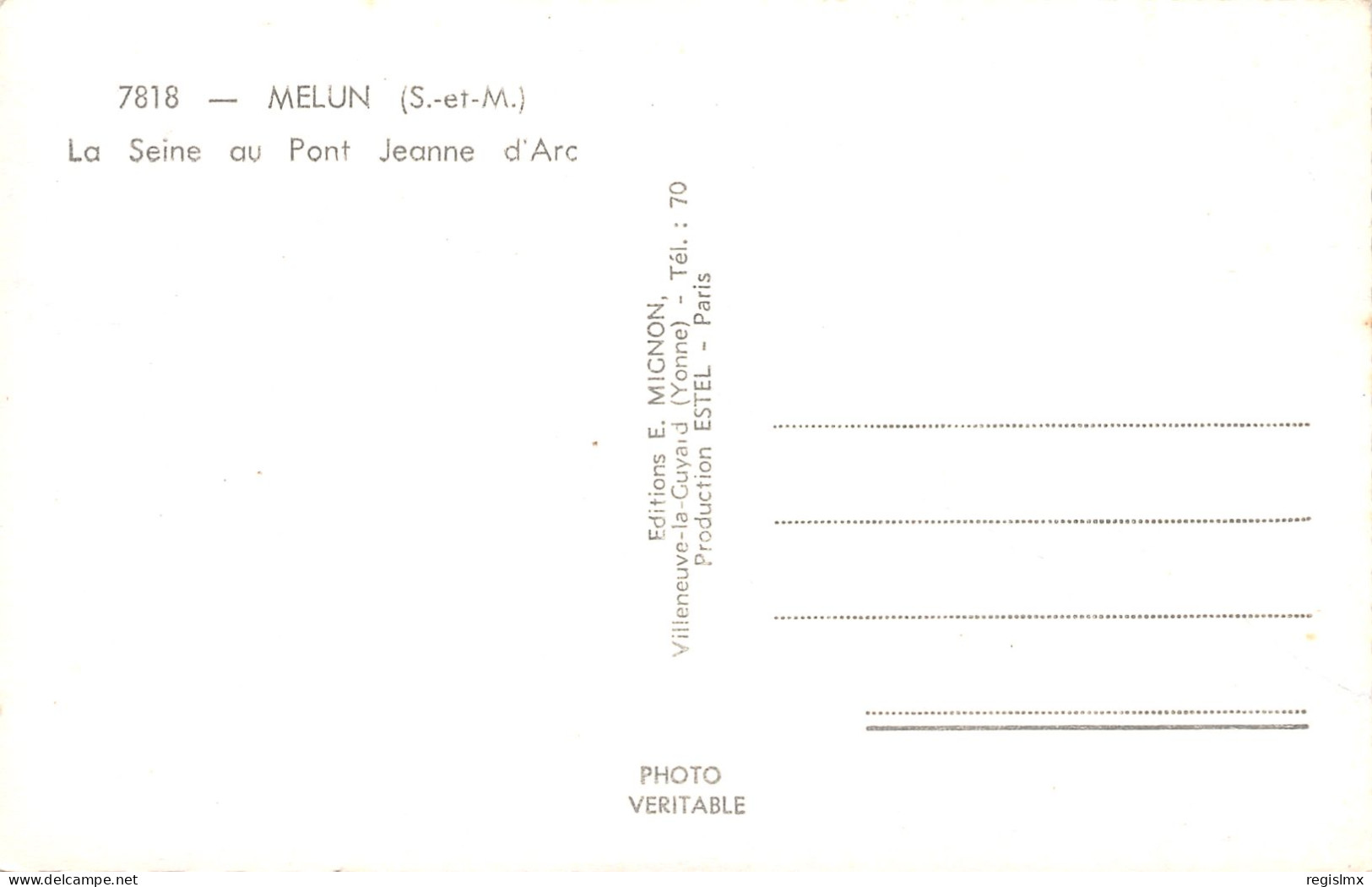 77-MELUN-N°T2525-B/0325 - Melun