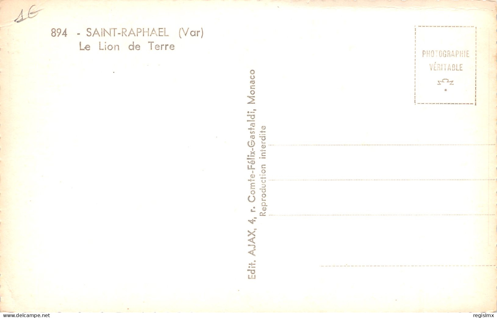 83-SAINT RAPHAEL-N°T2525-B/0069 - Saint-Raphaël