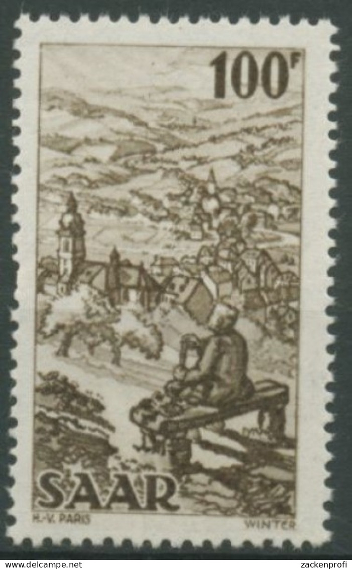 Saarland 1949 Bliestal Mit Wiebelskirchen 288 Postfrisch - Nuovi