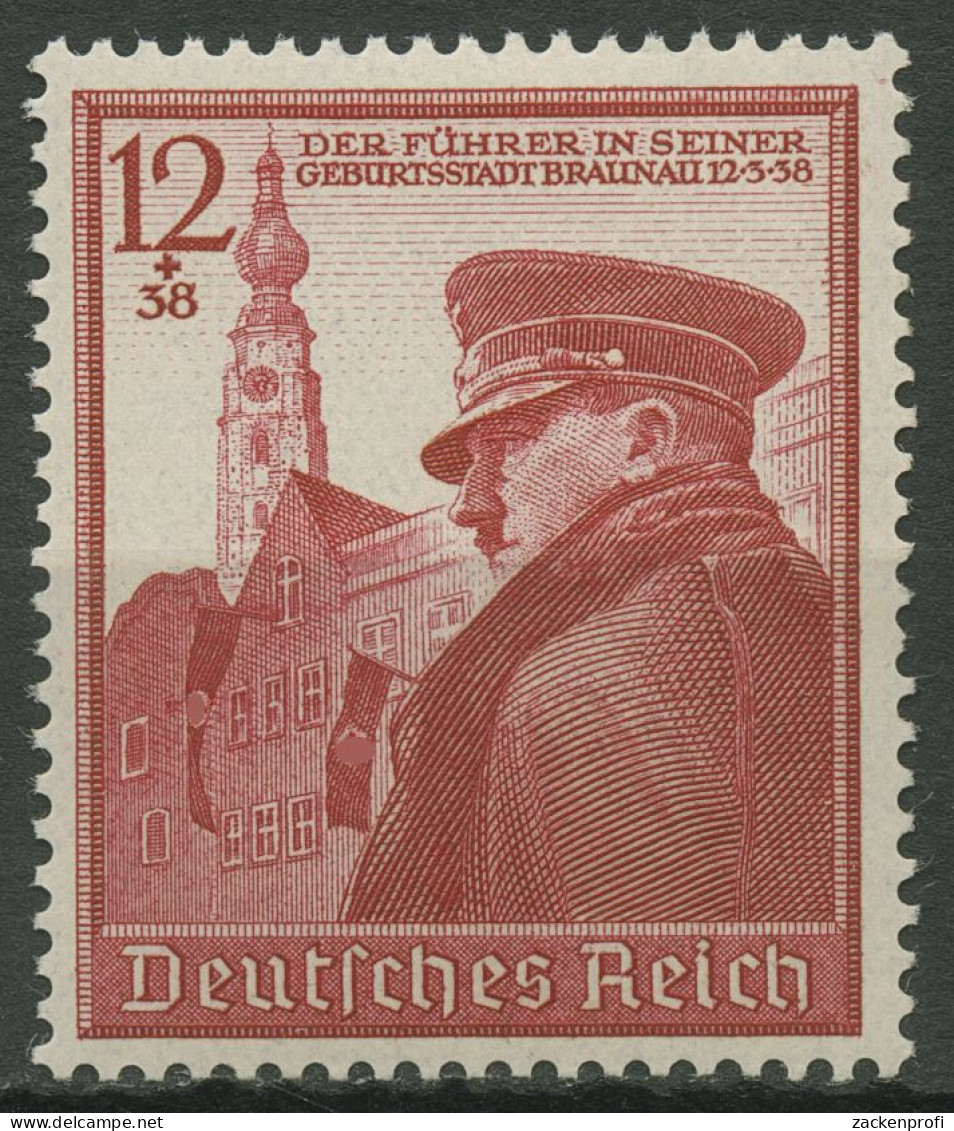 Deutsches Reich 1939 50. Geburtstag A. Hitler 691 Postfrisch - Unused Stamps