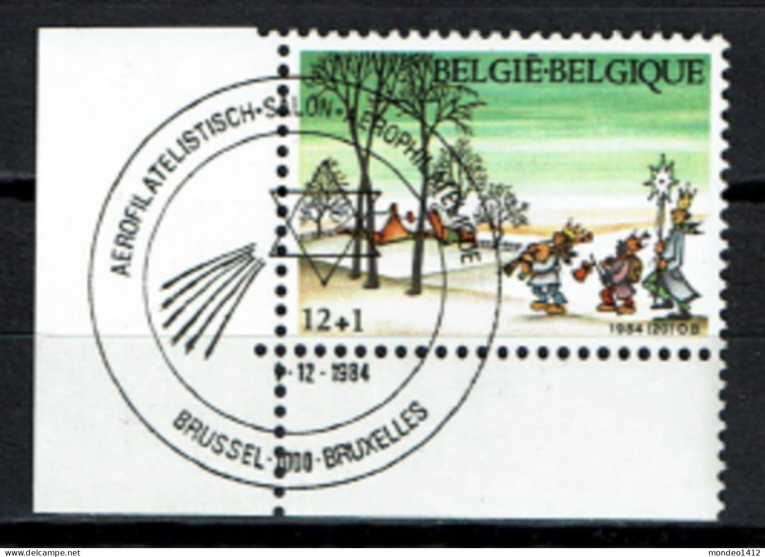 België 1984 OBP 2155 - Y&T 2155 - Kerstmis, Noël, Christmas - Used Stamps