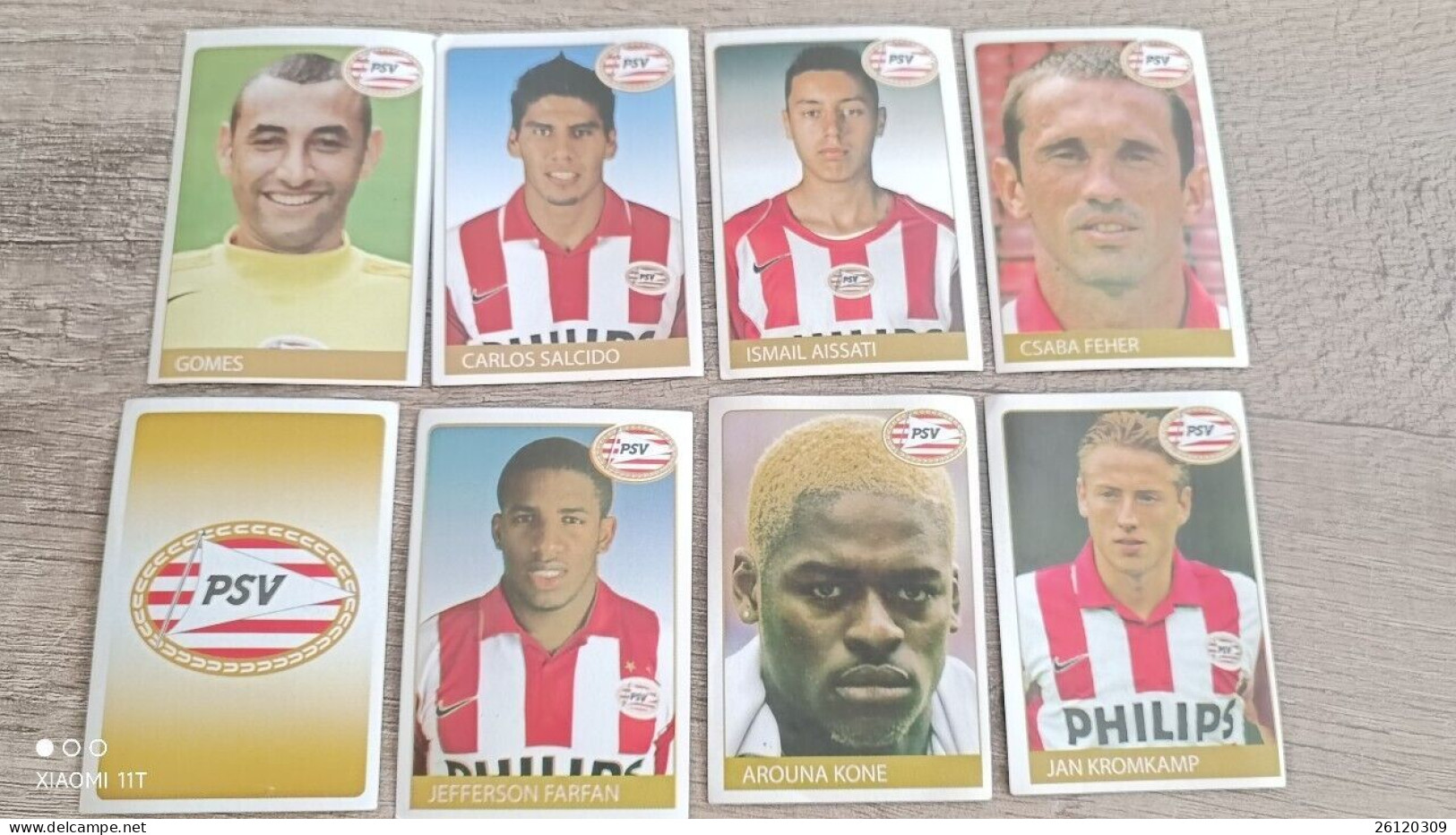 RAFO CARDS STICKERS FC PSV EINDHOVEN Paypal Only - Autres & Non Classés