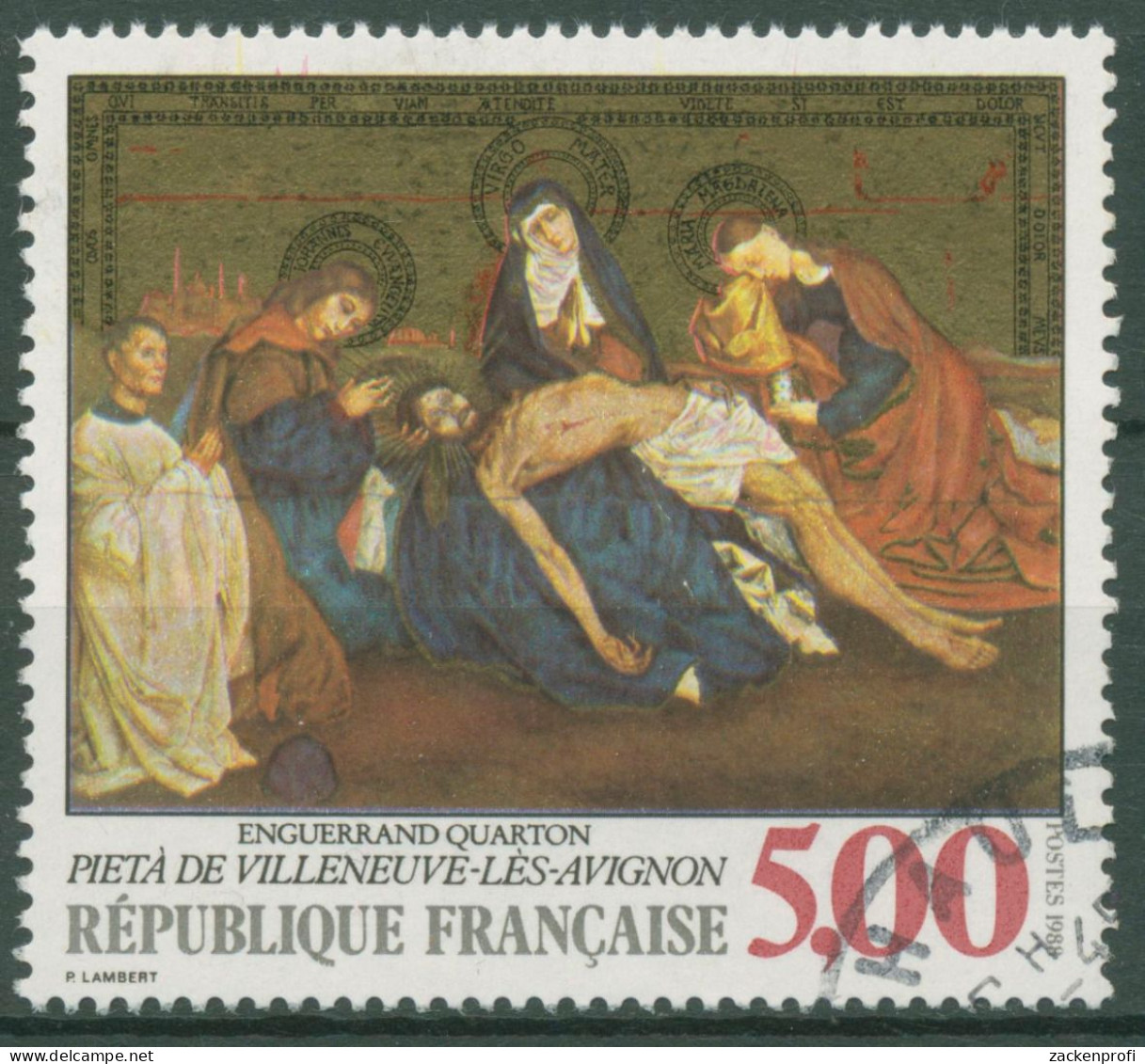 Frankreich 1988 Kunst Gemälde Enguerrand Quarton 2694 Gestempelt - Used Stamps