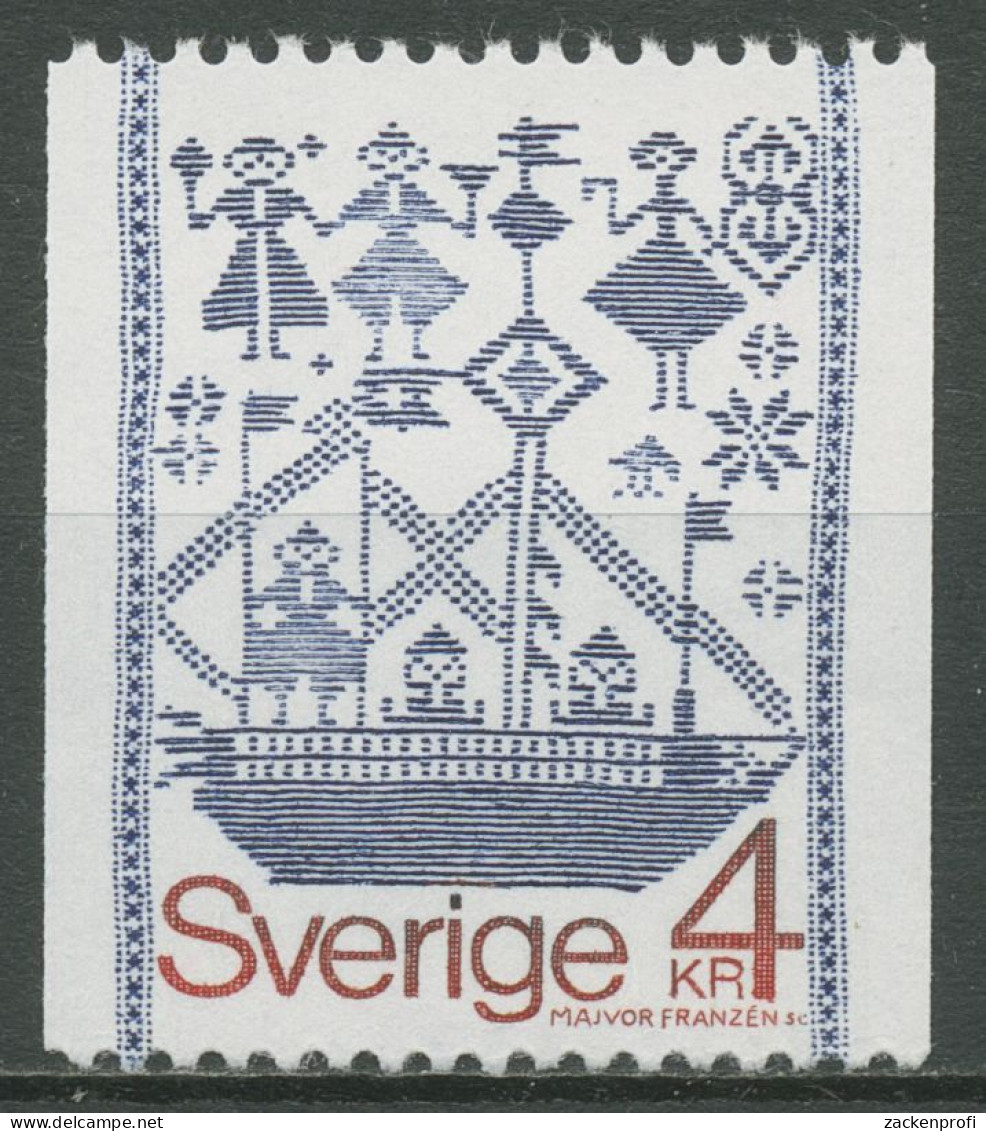 Schweden 1979 Kunst Gewebter Wandbehang 1056 Postfrisch - Unused Stamps