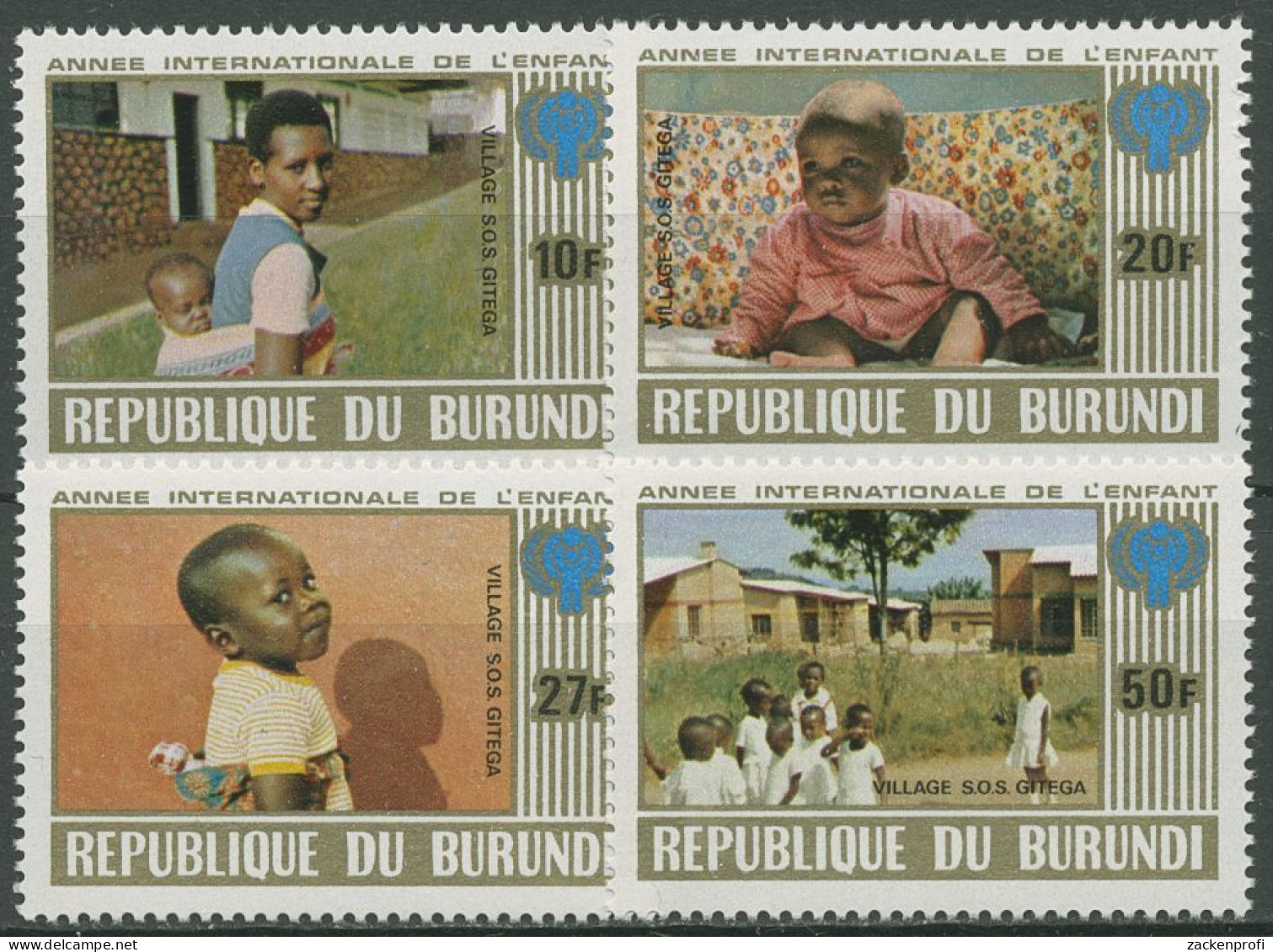 Burundi 1979 Internationales Jahr Des Kindes 1497/00 A Postfrisch - Ongebruikt