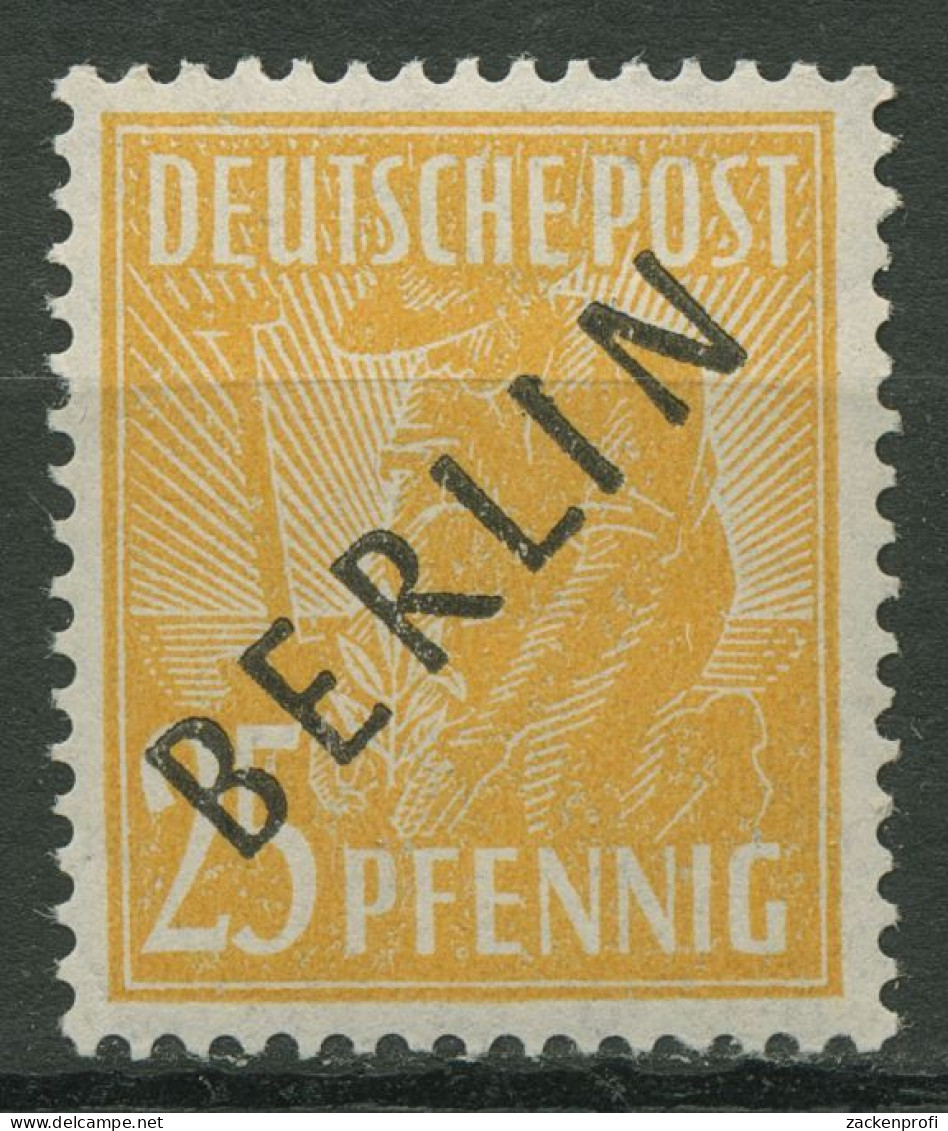 Berlin 1948 Schwarzaufdruck 10 Postfrisch - Unused Stamps