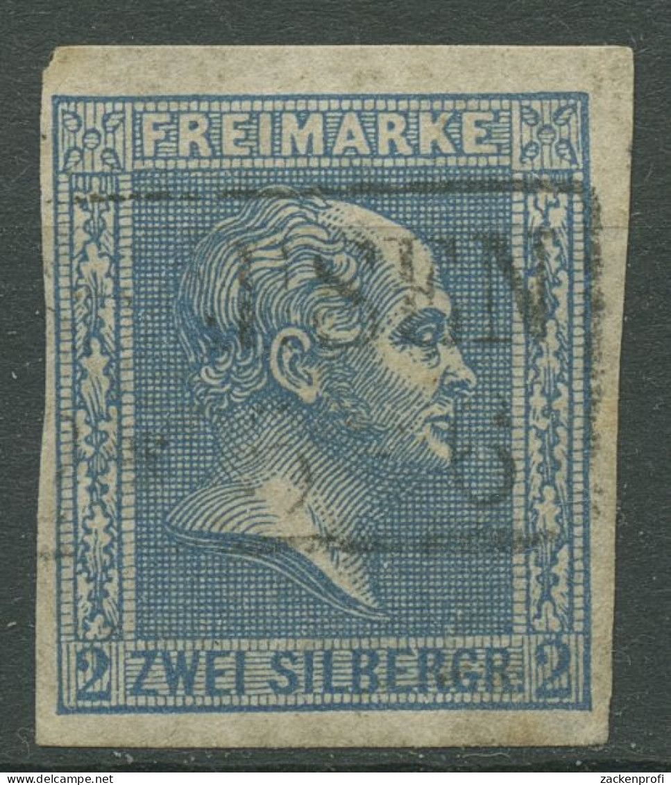 Preußen 1858 König Friedrich Wilhelm IV., 11 A Gestempelt - Used