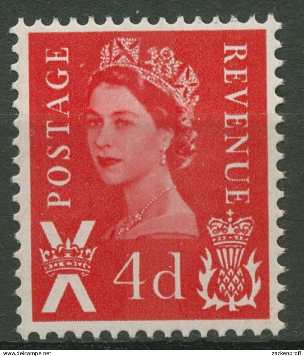 Großbritannien-Schottland 1969 Königin Elisabeth II. 12 Postfrisch - Escocia