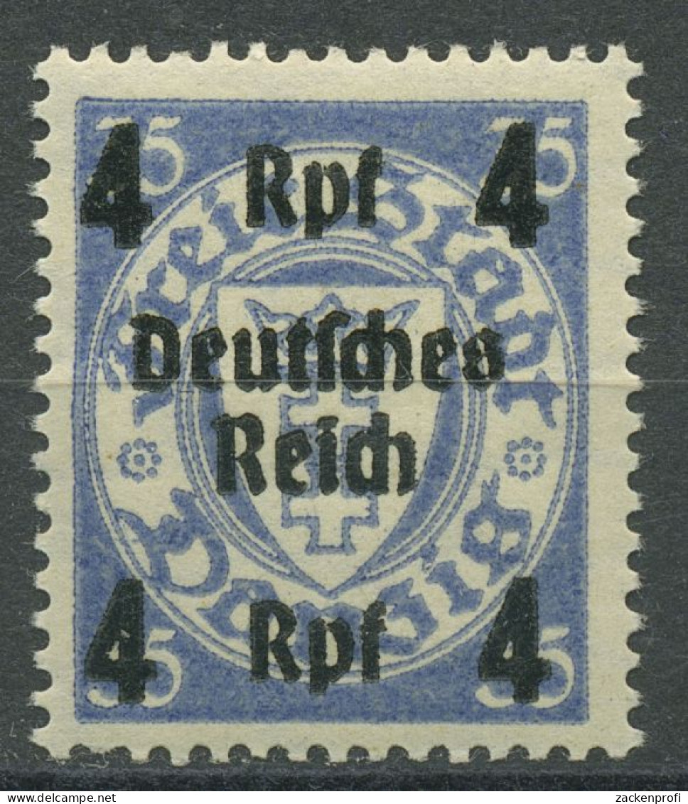 Deutsches Reich 1939 Danzig Mit Aufdruck 717 Postfrisch - Ungebraucht